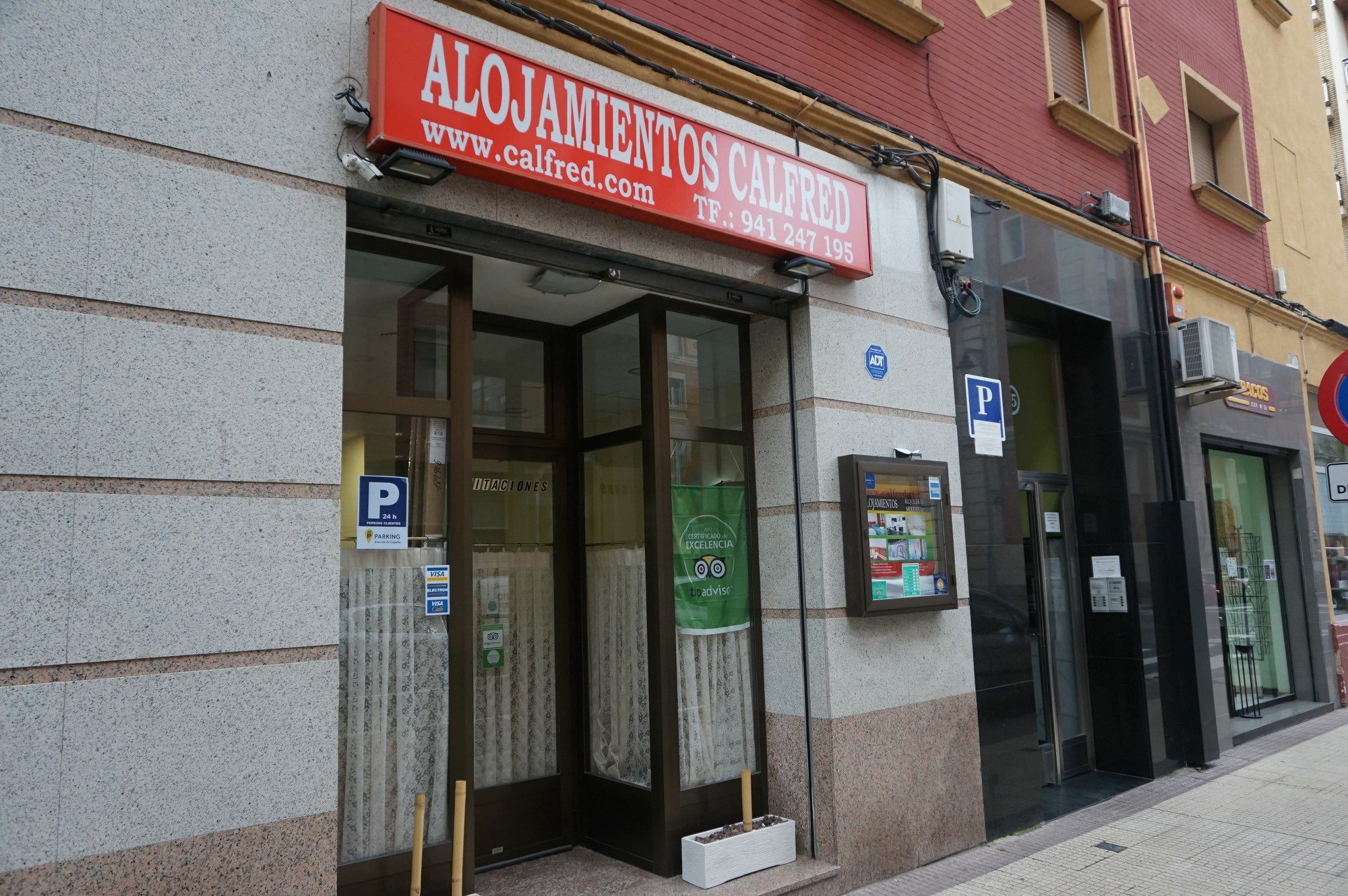 Pension Calfred II Logroño Dış mekan fotoğraf